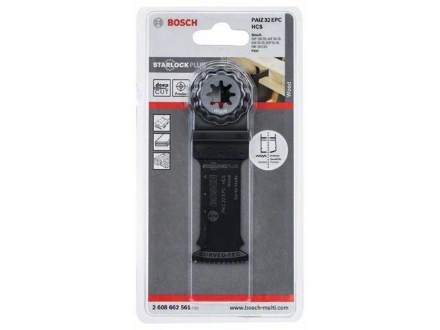 HCS Potopni žagin list Bosch PAIZ 32 EPC, Wood, Dimenzije: 60x32mm, 2608662561