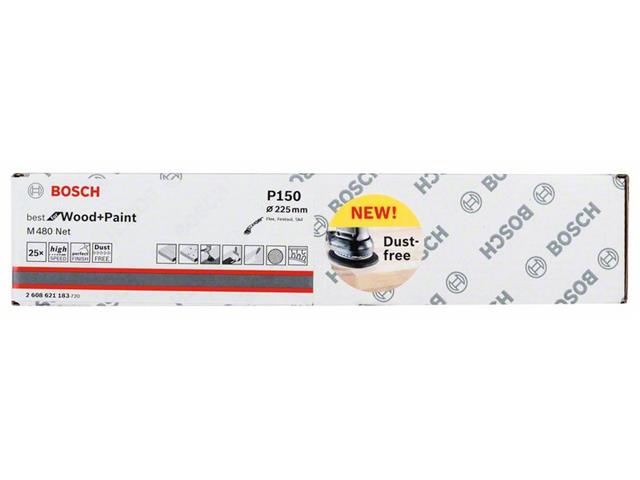 Brusni papir Bosch, 225mm, Zrnatost: 150, Pakiranje: 25kos, 2608900710