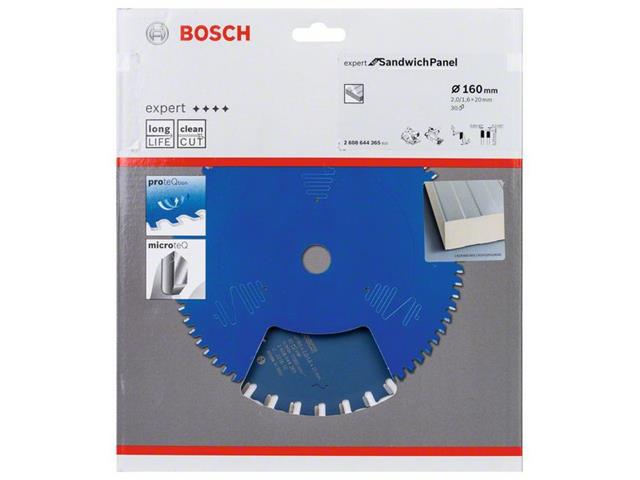 Žagin list Bosch EX SH H, Dimenzije: 160x20mm, Zob: 30, 2608644365