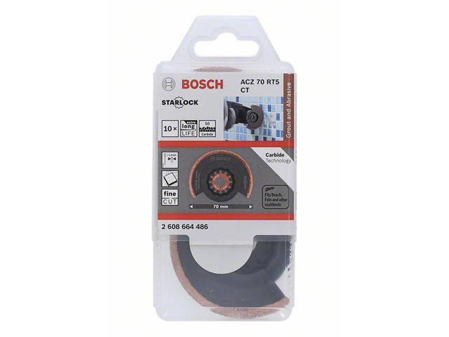 Segmentni žagin list Bosch RB ACZ 70 RT5, Pakiranje: 10kos, Premer: 70mm, 2608664486